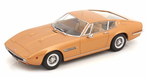 Maserati Ghibli Coupé 1969 Goud Metallic 1:18