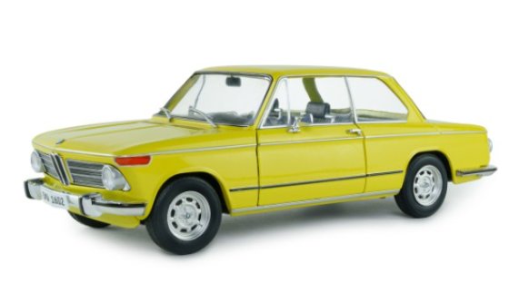 BMW 1602 Gulf Yellow 1973