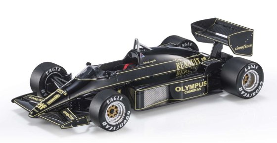  LOTUS - F1 97T RENAULT TURBO TEAM LOTUS JPS N 11 WINNER SAN MARINO GP 1985 ELIO DE ANGELIS - BLACK GOLD