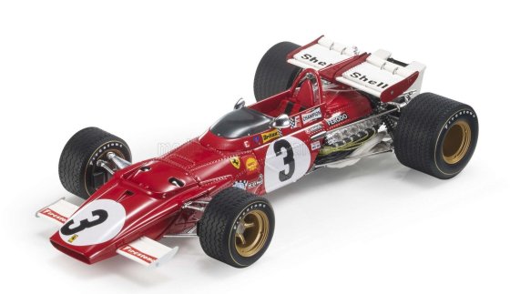 FERRARI - F1 312B N 3 WINNER MEXICO GP 1970 JACKY ICKX - RED WHITE