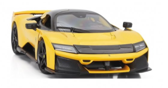 FERRARI - F80 2024 - BLACK WHEELS - GIALLO TRISTRATO - YELLOW MET