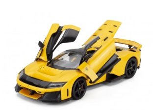 FERRARI - F80 2024 - BLACK WHEELS - GIALLO TRISTRATO - YELLOW MET