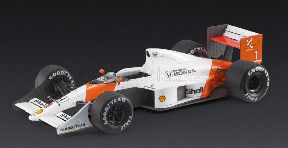 McLAREN - F1 MP4/5 HONDA N 1 WINNER MONACO GP (with pilot figure) 1989 AYRTON SENNA