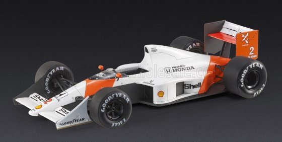 McLAREN - F1 MP4/5 HONDA N 2 WORLD CHAMPION WINNER MONZA ITALY GP (with pilot figure) 1989 ALAIN PROST