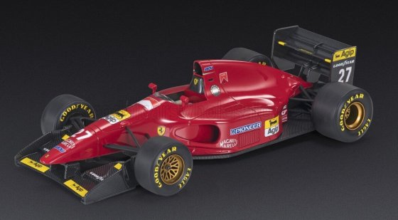 FERRARI - F1 412 T1 N 27 5th MONACO GP (with pilot figure) 1994 JEAN ALESI