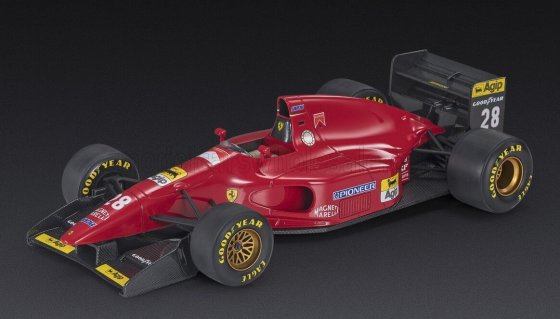 FERRARI - F1 412 T1 N 28 3rd MONACO GP (with pilot figure) 1994 GERARD BERGER