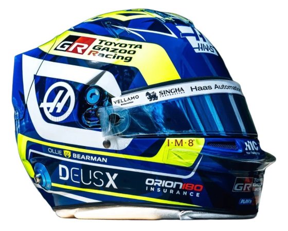  HELM F1 OLIVER BEARMAN TEAM TGR HAAS N 87 SEASON 2026