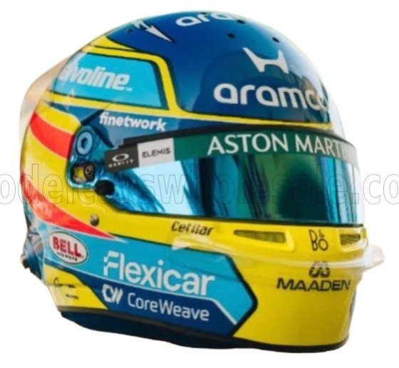 HELMET F1 FERNANDO ALONSO TEAM ASTON MARTIN ARAMCO COGNIZANT N 14 SEASON 2026