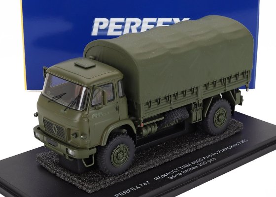 RENAULT - TRM 4000 TRUCK 4x4 TELONATO ARMEE FRANCAISE 2- 1973 