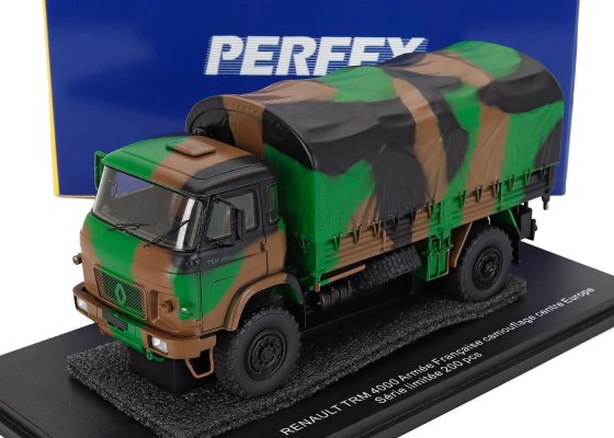 RENAULT - TRM 4000 TRUCK 4x4  ARMEE FRANCAISE CENTRE EUROPE  1973 - MILITARY CAMOUFLAGE
