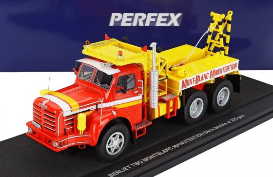 BERLIET - TBO TRACTOR TRUCK MONTBLANC MANUTENTION  1962