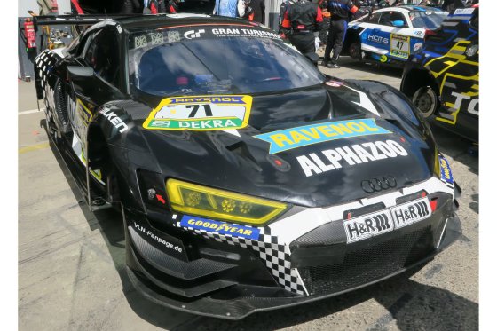 Audi R8 LMS GT3 evo Ⅱ No.71 JUTA Racing 24H Nürburgring 2026 O. Blank - P. Kaffer - B. Großmann - C. Jöns Limited 300