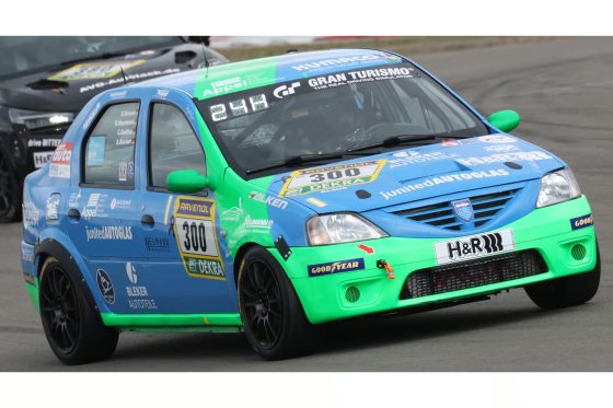 Dacia Logan No.300 Ollis Garage Racing 24H Nürburgring 2026 O. Kriese - C. Geilfus - R. Neumann - A. Becker Limited 300