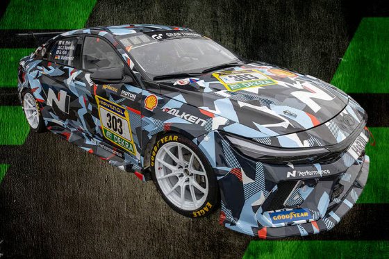  Hyundai Motor Company ELANTRA N1 RP No.303 Hyundai Motorsport N 24H Nürburgring 2026 G. Kim - M. Wallenwein - W. Shin - C.J. Sepulveda Irizarry Limited 300
