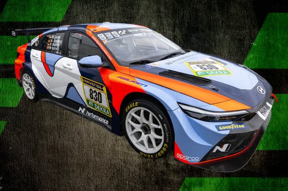 Hyundai Motor Company ELANTRA N TCR No.830 Hyundai Motorsport N 24H Nürburgring 2026 M. Basseng - M. Lauck - N. Bastian - M. Azcona Limited 300