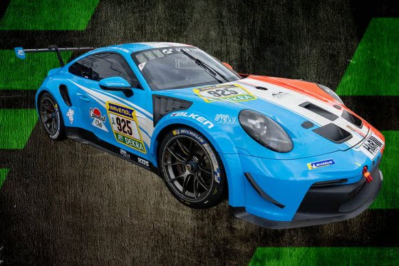 Porsche 911 GT3 Cup (992) No.925 Huber Motorsport 24H Nürburgring 2026 J. Miller - J. Lander - C. Allen - H. Wehrmann Limited 300