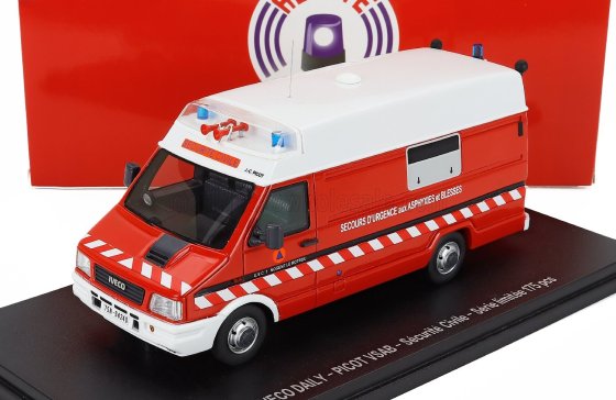 IVECO FIAT - DAILY VAN PICOT VSAB SECURITE CIVILE SAPEURS POMPIERS DE PARIS 1996 