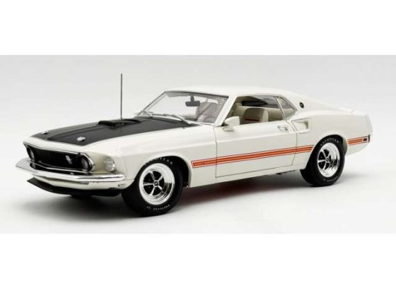 Ford Mustang 428 Cobra Jet, white 1969