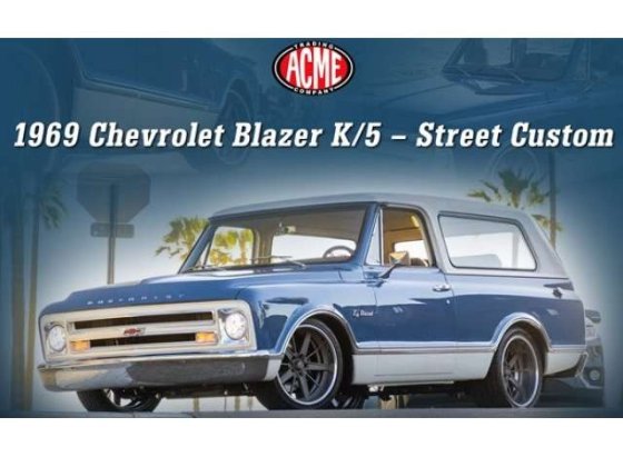 Chevrolet Blazer K/5 2WD *Street Custom*, blue 1969