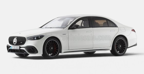 MERCEDES BENZ - S-CLASS S63 AMG E-PERFORMANCE 2025 - WHITE MET