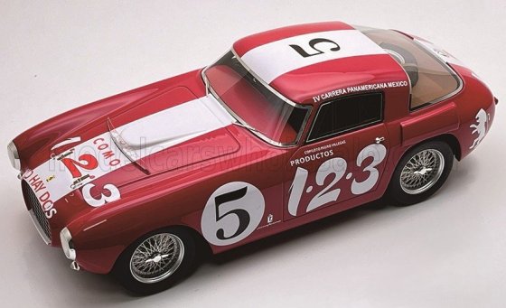 FERRARI - 250MM COUPE N 5 RALLY CARRERA PANAMERICANA MEXICO 1953 EFRAIN RUIZ ECHEVERRIA - PEDRO VILLEGAS BECERRIL