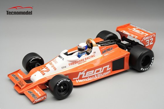 WOLF - F1 WR3 N 32 GERMAN GP (with pilot figure) 1978 KEKE ROSBERG 