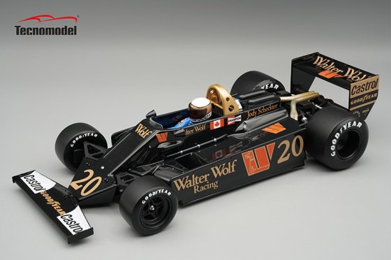WOLF - F1 WR5 N 20 SPAIN GP (with pilot figure) 1978 JODY SCHECKTER