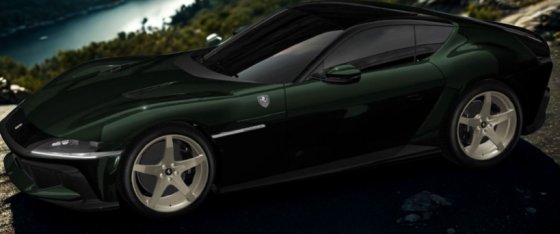 Ferrari 12Cilindri Handgeschakeld Groen Zeltweg - Panoramadak