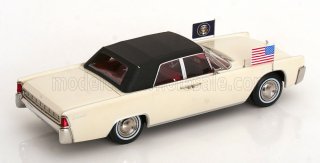 LINCOLN - CONTINENTAL CABRIOLET PRESIDENTIAL 1963 JOHN FITZGERALD KENNEDY - WHITE