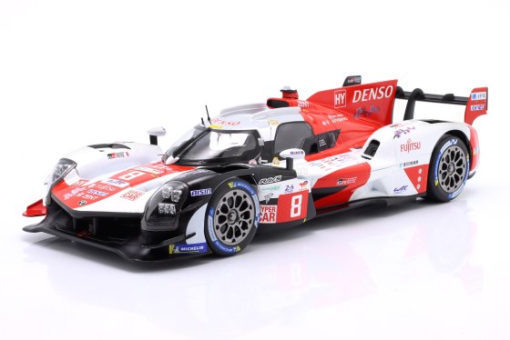 TOYOTA - GR010 3.5L V6 TWIN TURBO HYBRID TEAM GAZOO RACING N 8 2nd 24h LE MANS 2023 SEBASTIEN BUEMI - BRENDON HARTLEY - RYO HIRAKAWA