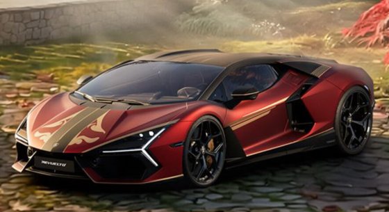 LAMBORGHINI - REVUELTO IMPAVIDO 2026 - 25th ANNIVERSARY LAMBORGHINI JAPAN - ROSSO PYRA - NERO NEMESIS 
