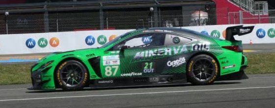 LEXUS - RC F GT3 5.0L V8 LMGT3 TEAM AKKODIS ASP N 87 24h LE MANS 2026 RAZVAN UMBRARESCU - CLEMENS SCHMID - JOSE MARIA LOPEZ