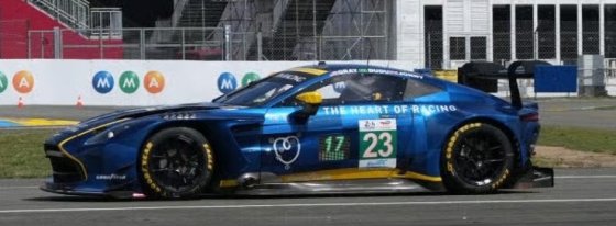 ATON MARTIN Vantage AMR LMGT3 N°23 Heart of Racing Team 3RD LMGT3 cla 24H Le Mans 2026