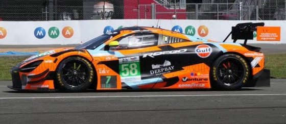 McLAREN - 720S GT3 EVO 4.0L TURBO V8 LMGT3 TEAM GARAGE59 N 58 24h LE MANS 2026 ALEXANDER WEST - FINN GEHRSITZ - BENJAMIN GOETHE