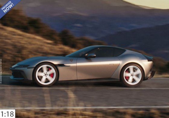 Ferrari 12-cilinder handgeschakeld , geborsteld aluminium - panoramadak