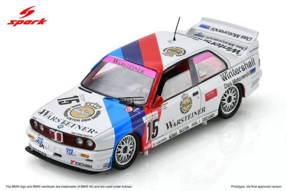 BMW M3 E30 No.15 Winner 24H Nürburgring 1991 J. Winkelhock - A. Hahne - K. Nissen
