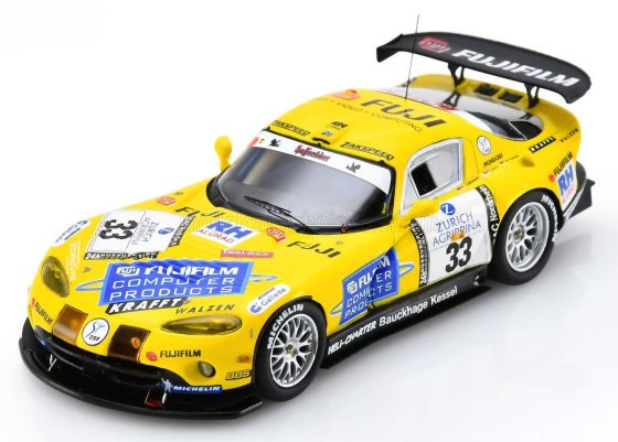Chrysler Viper GTS-R N°33 Zakspeed Motorsport WINNER 24H Nürburgring 2001