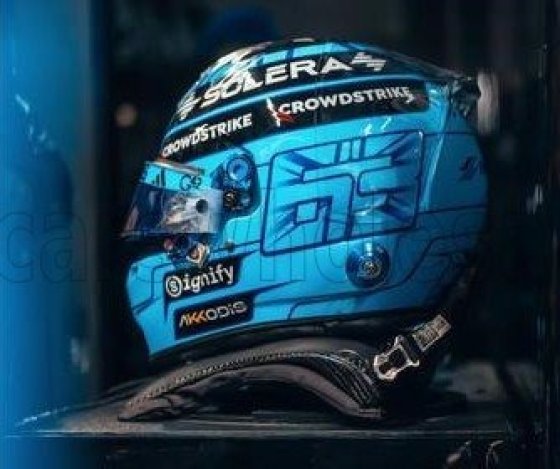 HELMET Mercedes-AMG PETRONAS Formula One Team - George Russell - GP Great Britain 2026