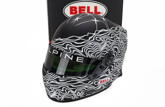  CASQUE - MICK SCHUMACHER 2025 24h LE MANS WEC TEAM ALPINE ENDURANCE