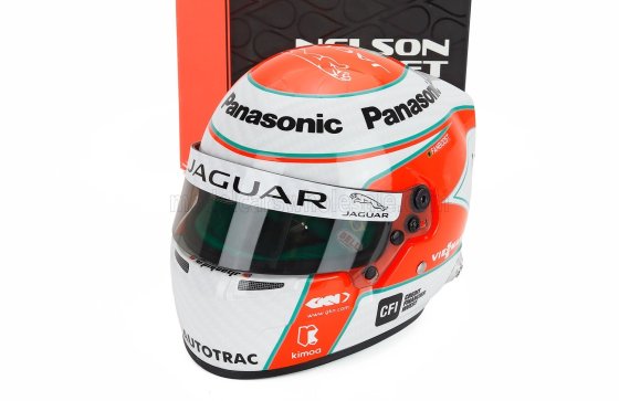 HELMET - NELSON PIQUET Jr. 2019 FORMULA-E TEAM JAGUAR RACING N 3 