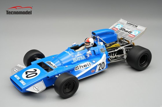 MATRA - F1 MS120B N 20 SPAIN GP (with pilot figure) 1971 CHRIS AMON