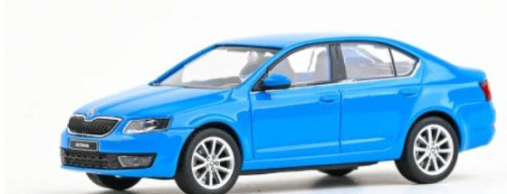 Skoda Octavia III, lichtblauw, 2012