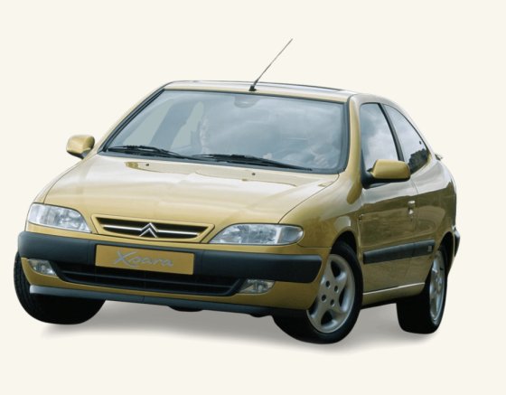 Citroën Xsara VTS 1998 Jaune Naissant Goud