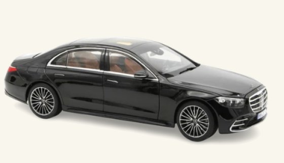 Mercedes-Benz S-Klasse AMG-Line 2021 Obsidian Black metallic
