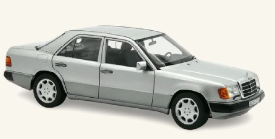 Mercedes-Benz 230 E 1990 Briljant Zilver metallic