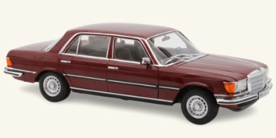 Mercedes-Benz 350 SEL 1979 Middenrood