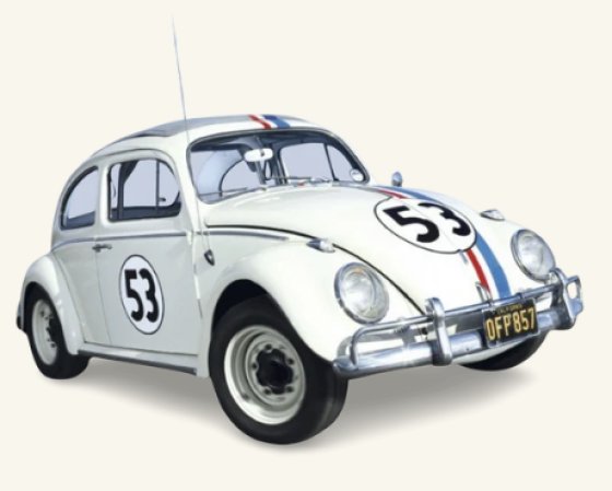 VOLKSWAGEN - KAFER BEETLE N 53 HERBIE 1968 - WALT DISNEY