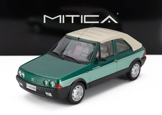 FIAT - RITMO BERTONE SUPERCABRIO 100S PALINURO 1986 - 2 TONE GREEN MET