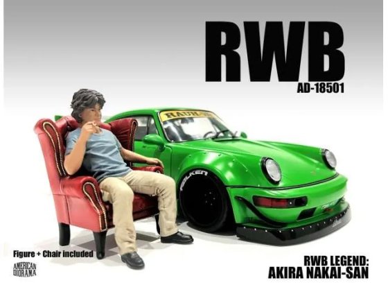 FIGUUR AKIRA NAKAI-SAN FIGURE & CHAIR