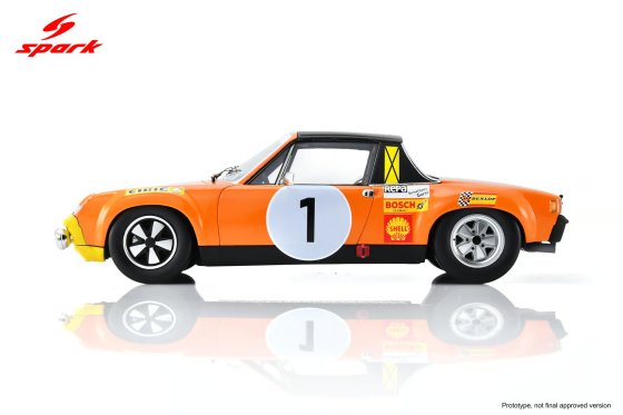 Porsche 914/6 nr. 1 winnaar Marathon de la Route 1970 G. Larrousse - H. Marko - C. Haldi